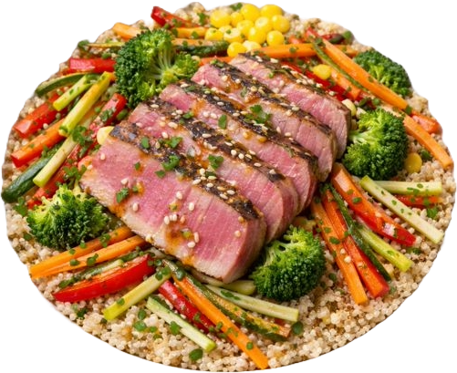 Grilled Tuna Bowl 
